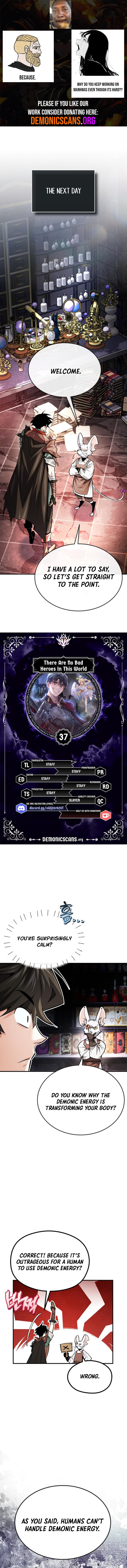 There Are No Bad Heroes In This World Chapter 37 0